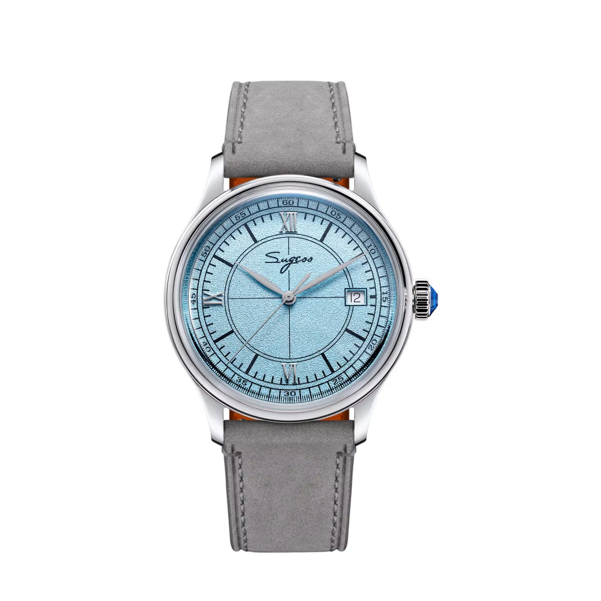 Watch Men 38Mm Minimalism Automation Mechanical Wristwatches for Tianjin Movement Dome Sapphire Crystal Simple New 2025