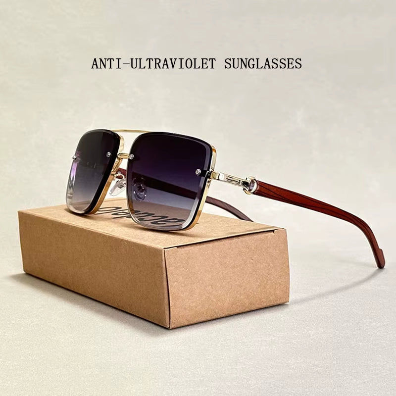 New in Sunglasses Summer Accessories Designer Sunglasses Wooden Vintage Glasses Oculos Welcome Deal Dropshipping Lentes Gafas