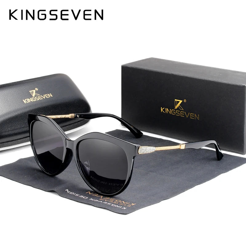 2024 Polarized Women'S Sunglasses Gradient Lens Luxury Sun Glasses Brand Lentes De Sol Mujer