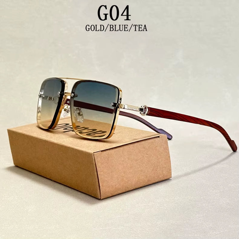 New in Sunglasses Summer Accessories Designer Sunglasses Wooden Vintage Glasses Oculos Welcome Deal Dropshipping Lentes Gafas