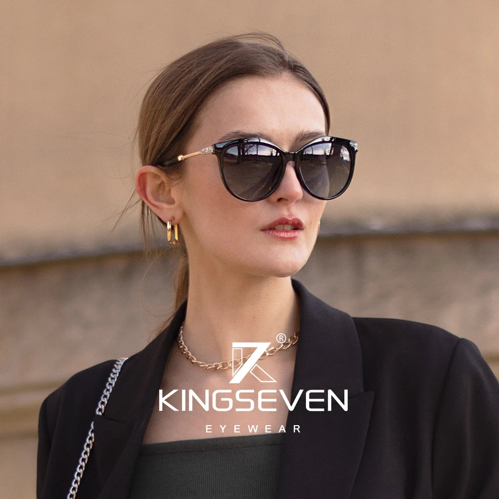 2024 Polarized Women'S Sunglasses Gradient Lens Luxury Sun Glasses Brand Lentes De Sol Mujer