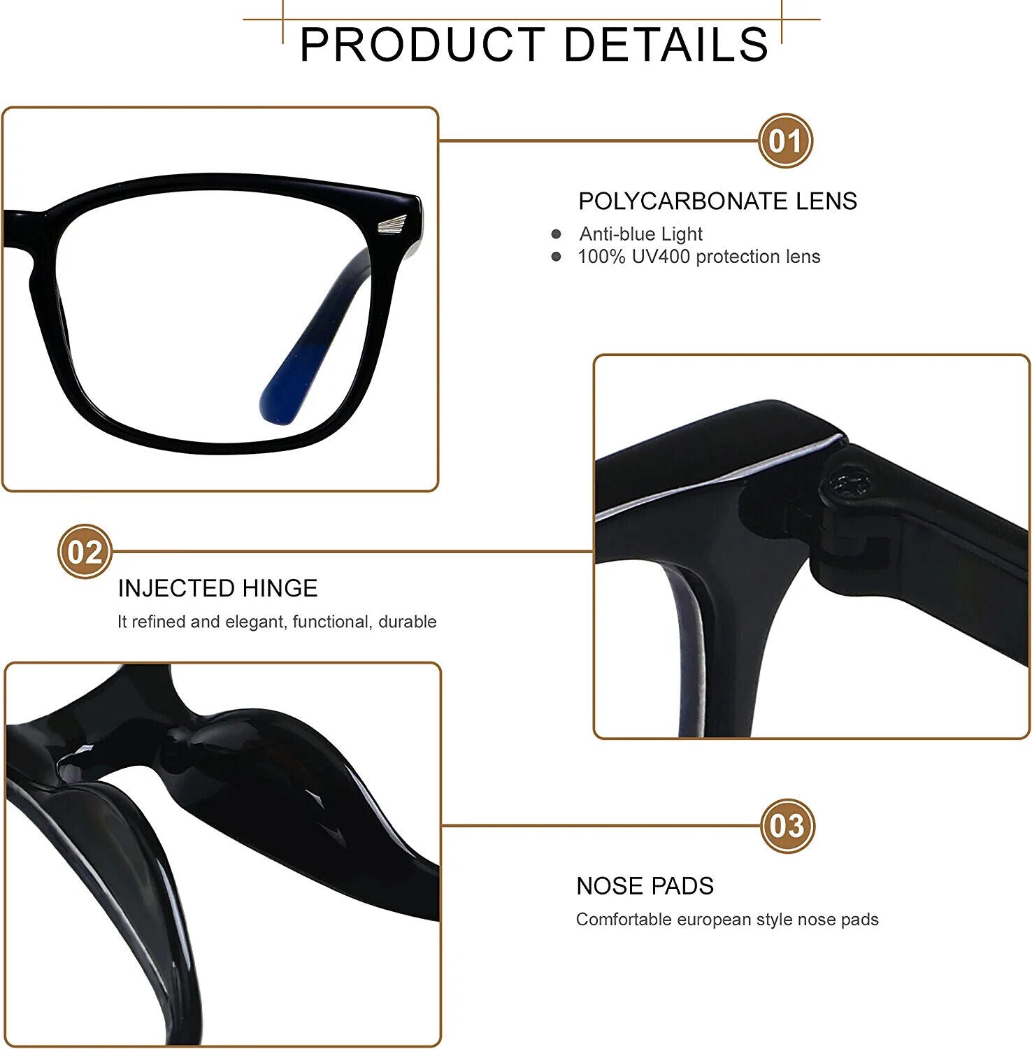 Lentes Anteojos Refrescantes Para Computadora Television Bloqueo De Luz Calidad