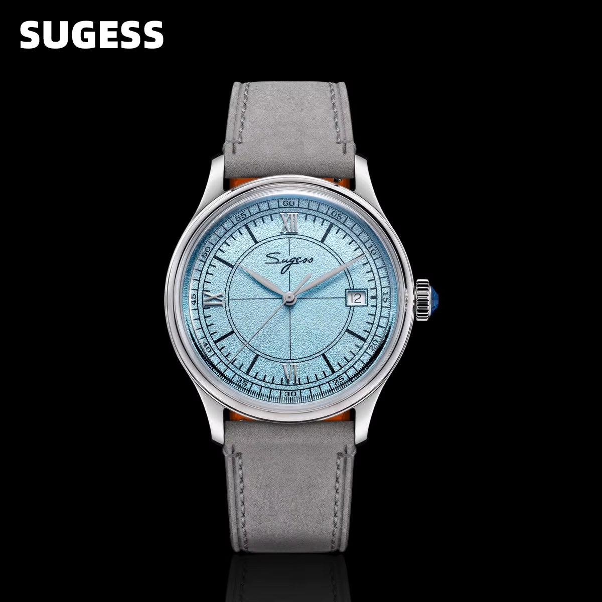 Watch Men 38Mm Minimalism Automation Mechanical Wristwatches for Tianjin Movement Dome Sapphire Crystal Simple New 2025