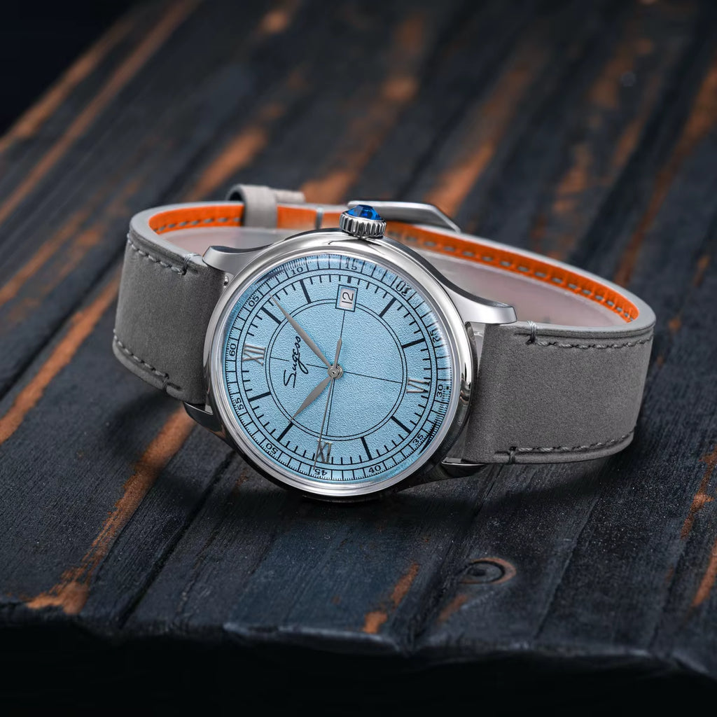 Watch Men 38Mm Minimalism Automation Mechanical Wristwatches for Tianjin Movement Dome Sapphire Crystal Simple New 2025