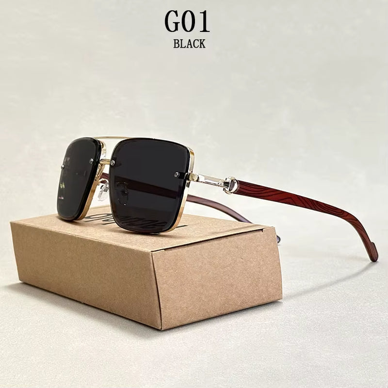 New in Sunglasses Summer Accessories Designer Sunglasses Wooden Vintage Glasses Oculos Welcome Deal Dropshipping Lentes Gafas